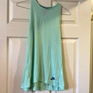 NWOT Nike Lime Green Sleeveless Tunic, L